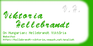 viktoria hellebrandt business card
